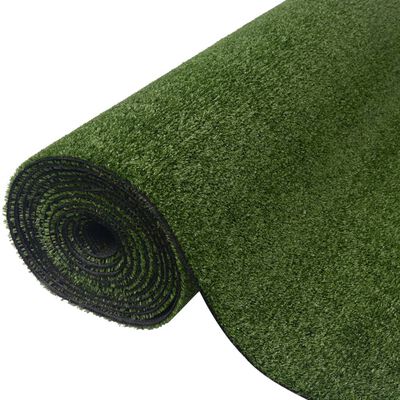 vidaXL Dirbtinė žolė, 1,5x15m/7-9mm, žalios spalvos