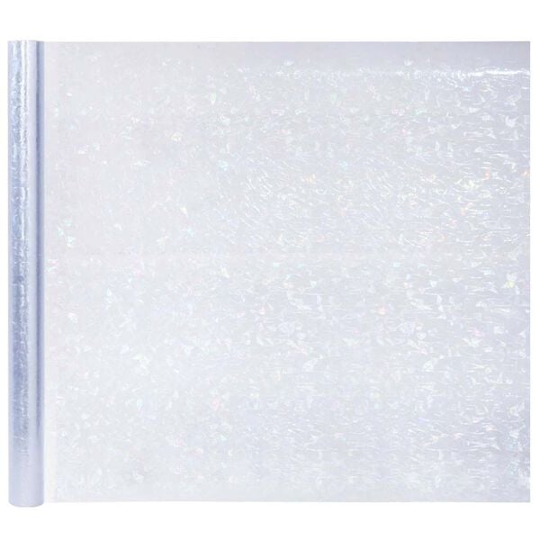 vidaXL Langų plėvelės, 3vnt., PVC, matinės, 3D vaivoryk&scaron;tės ra&scaron;tas