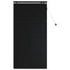 vidaXL Venecijos žaliuzės Juoda 75 x 160 cm 35 mm