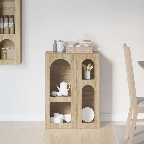 vidaXL Kabalas Sonoma ąžuolas 59 x 35 x 80.5 cm Apdirbta mediena