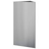 vidaXL Sodo loveliai, 2vnt., 40x40x75cm, galvanizuotas plienas