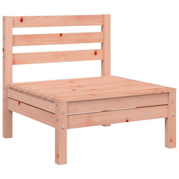 vidaXL Sodo sofos komplektas su pagalvėlėmis, 8 dalių, douglas eglė