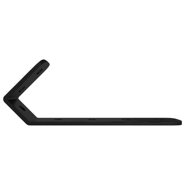 vidaXL Kabliai 2 pcs Juoda M5 x 110 mm Geležis