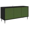 vidaXL Televizoriaus spintelė GELEEN 102 x 33 x 51 cm Juodojo ąžuolo