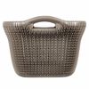 Curver Skalbinių krep&scaron;ys Knit, metalinės rudos spalvos, 40l