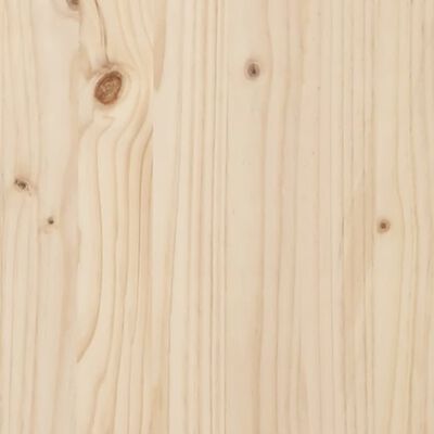 vidaXL Sodo lovelis, 50x50x50 cm, pušies medienos masyvas
