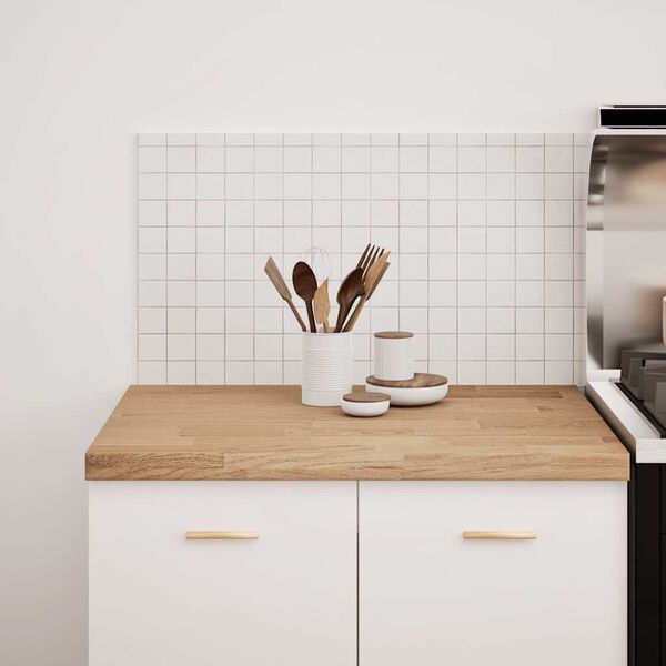 vidaXL virtuvės stalvir&scaron;is 80x63,5x4 cm ąžuolo masyvo stačiakampis