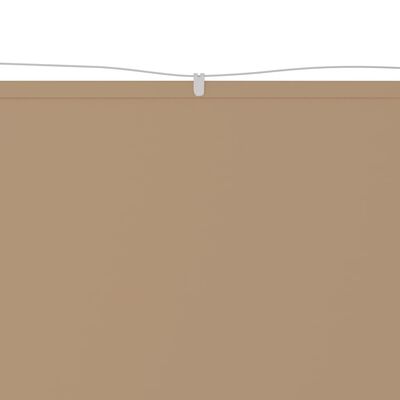 vidaXL Vertikali markizė, taupe spalvos, 60x270cm, oksfordo audinys