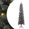 vidaXL Dirbtinė Kalėdų eglutė Žalia 180 cm PVC, plastikas ir plienas