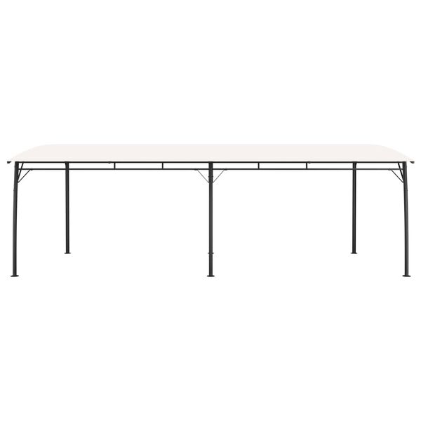 vidaXL Sodo markizė nuo saulės, kreminės spalvos, 6x3x2,55m