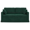 vidaXL Sofa Tamsiai žalia Bendri matmenys: 158 x 78 cm (P X G x A)