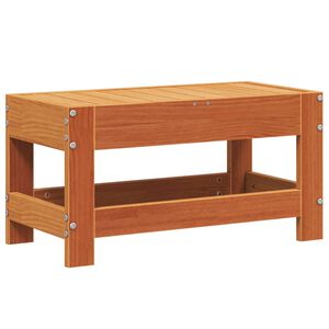 vidaXL Sodo pakoja, va&scaron;ko ruda, 62x30x32cm, pu&scaron;ies medienos masyvas