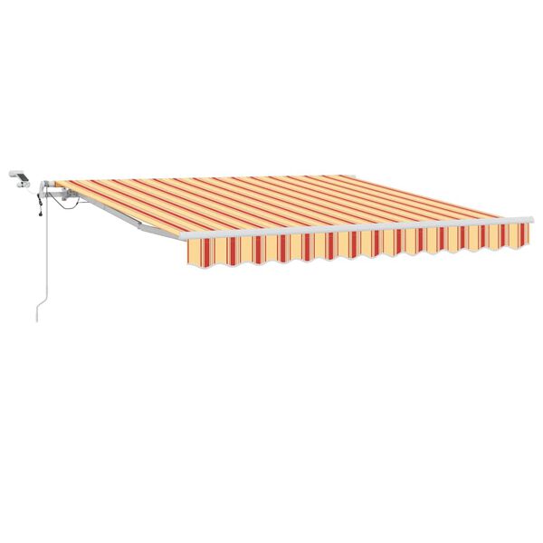 vidaXL I&scaron;traukiama markizė Geltona ir Oranžinė 300 x 250 cm