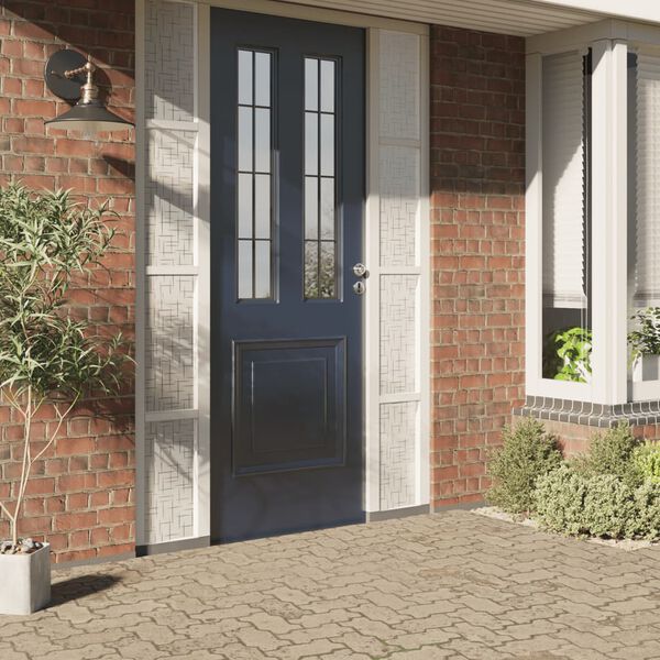 vidaXL Langų plėvelė, 90x500cm, PVC, matinė, žvaigždžių ra&scaron;tas