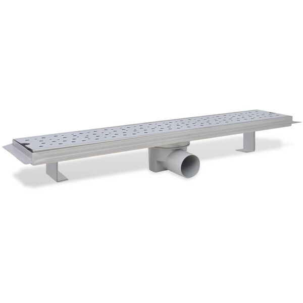 vidaXL pailgas du&scaron;o latakas, nerūdijančio plieno, 630x140 mm