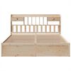 vidaXL Lovos rėmas be čiužinio, 180x200cm, pu&scaron;ies medienos masyvas