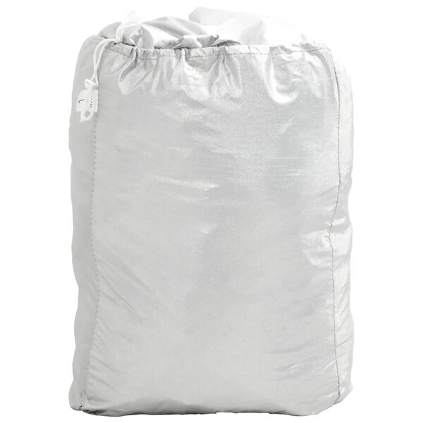 vidaXL Automobilio uždangalas visureigiui, sidabrinis, M dydžio, PEVA