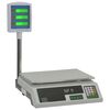 vidaXL Elektroninės pakuočių svėrimo svarstyklės su LCD ekranu, 30 kg