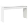 vidaXL Klaviatūros stovas Balta 130 x 32 x 64 cm Apdirbta mediena