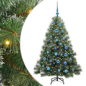 vidaXL Dirbtinė Kalėdų eglutė su 150 LED Žalia 150 cm PE ir PVC