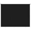 vidaXL Lauko roletai 90% UV blokavimui Juoda 200 x 140 cm HDPE