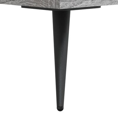vidaXL Komoda su stalčiais, pilka ąžuolo, 69,5x34x90cm, mediena