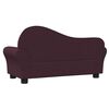 vidaXL Vaiki&scaron;ka sofa, violetinės spalvos, audinys