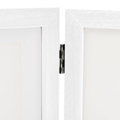 vidaXL Trigubas rėmelis-koliažas, baltos spalvos, 28x18cm+2x(13x18cm)
