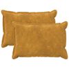 vidaXL Pagalvėlės užvalkalas 2 pcs HOUTEN Geltona 30 x 50 cm