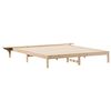 vidaXL Lovos rėmas su &scaron;oninėmis stalelėmis Natūrali 180 x 220 cm