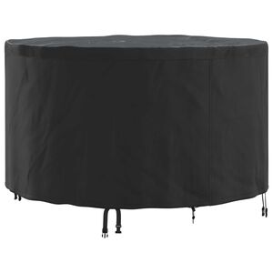 vidaXL Baldų uždangalas 102 x 102 x 71 cm 420D Oxford audinys Apvali