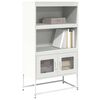 vidaXL Highboard White 68x39x123 cm Plienas