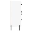 vidaXL &Scaron;oninė spintelė, baltos spalvos, 69,5x34x90cm, apdirbta mediena