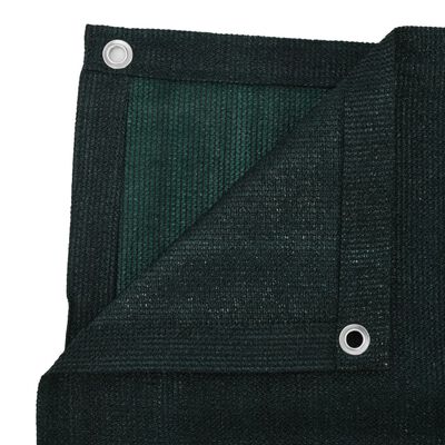 vidaXL Palapinės kilimėlis, žalios spalvos, 250x600 cm, HDPE