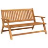 vidaXL Laisvalaikio suolas Ruda 122 x 78 x 73 cm