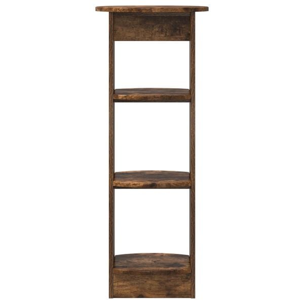 vidaXL &Scaron;oninė spintelė Rūkytas Ąžuolas 40 x 40 x 100 cm