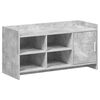 vidaXL Batu skrynia Betono pilka 100 x 39,5 x 51 cm Apdirbta mediena