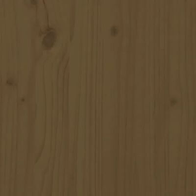 vidaXL Naktinė spintelė, medaus ruda, 40x34x45cm, pušies masyvas