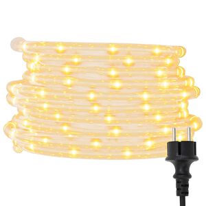 vidaXL LED juosta su 1200 &scaron;iltos baltos spalvos LED, 50m, PVC
