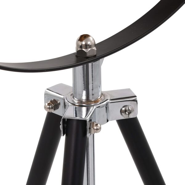 vidaXL Toršeras, juodos ir auksinės spalvos, 51cm, E27 lemputės