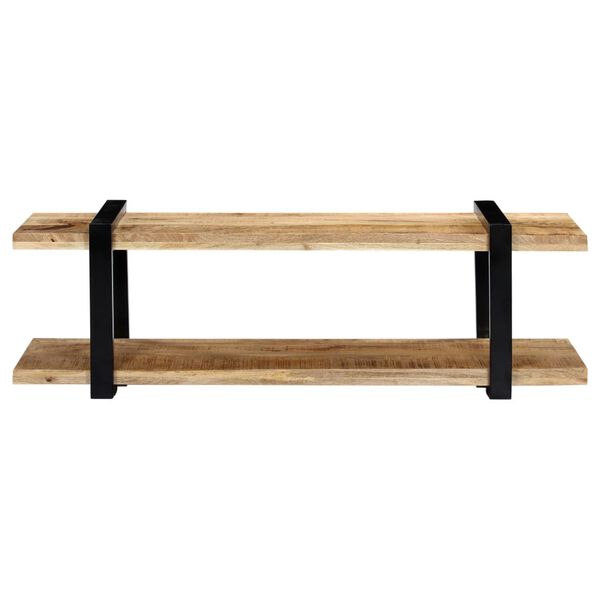 vidaXL TV spintelė, 130x40x40cm, mango medienos masyvas