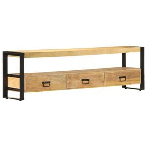 vidaXL TV spintelė, 150x30x45cm, mango medienos masyvas