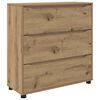 vidaXL Oppbevaringsskap 80 x 31 x 81 cm Apdirbta mediena