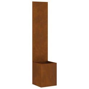vidaXL Sodo privatumo ekranas &bdquo;Fretwork&ldquo; Rūdijanti 32 x 32 x 150 cm