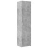 vidaXL Komoda, betono pilkos spalvos, 45x42,5x185cm, apdirbta mediena