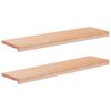 vidaXL Laiptų pakopos 2 vnt. 90 x 30 x 2 cm Natūrali