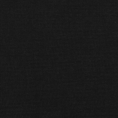 vidaXL Galvūgalis, juodos spalvos, 80x7x78/88 cm, audinys