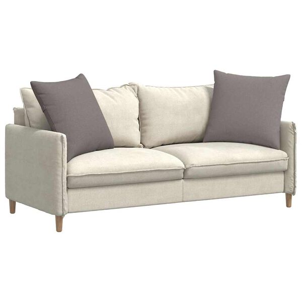 vidaXL Sofa Pagalvės 2 pcs Taupe 60 x 60 cm audinys