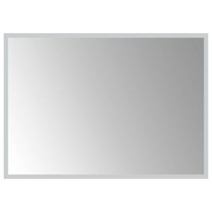 vidaXL LED vonios veidrodis Skaidrus 70 x 50 cm grūdintas stiklas