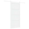 vidaXL Slankios durys ORKDAL 93 x 211 cm Apdirbta mediena Balta